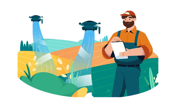 Agriculture focus area illustration