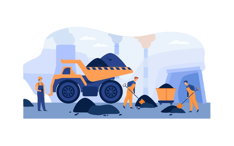 Mining and industries focus area illustration